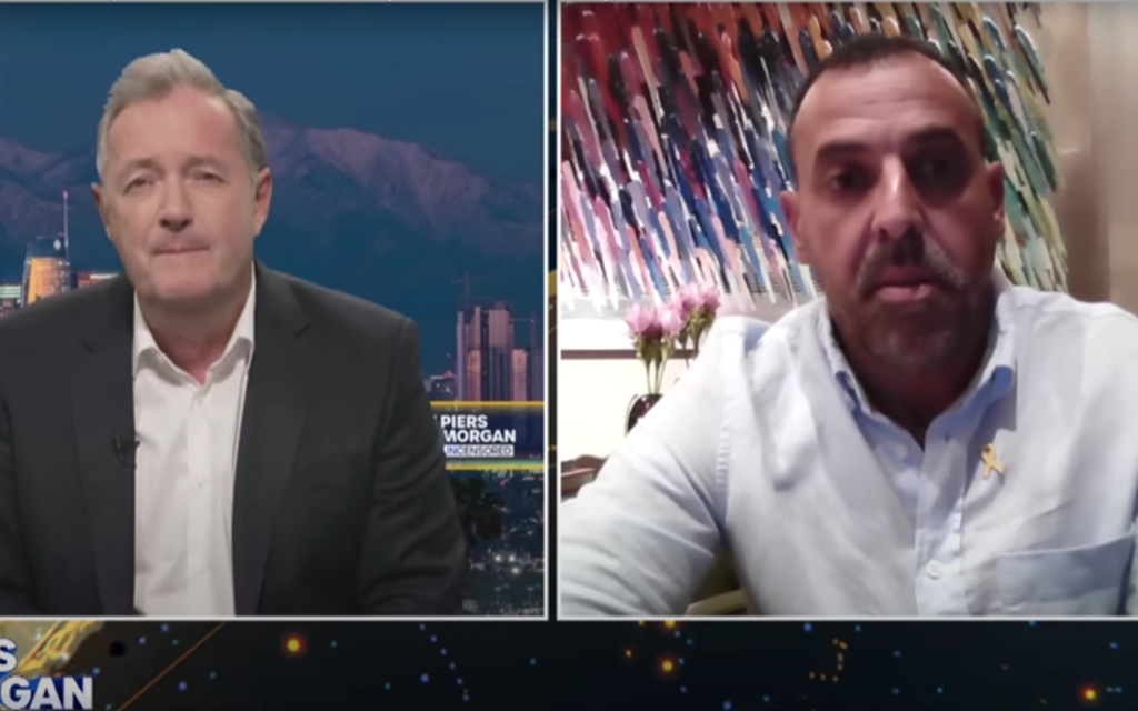 Eli Sharabi to Piers Morgan: Believing wife, kids survived Oct. 7 kept me going in captivity
