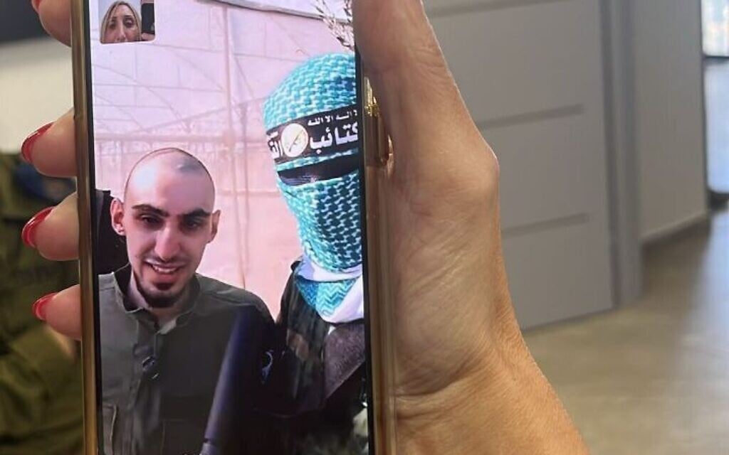 Hamas stages video calls between hostages, families in lieu of handover ceremonies