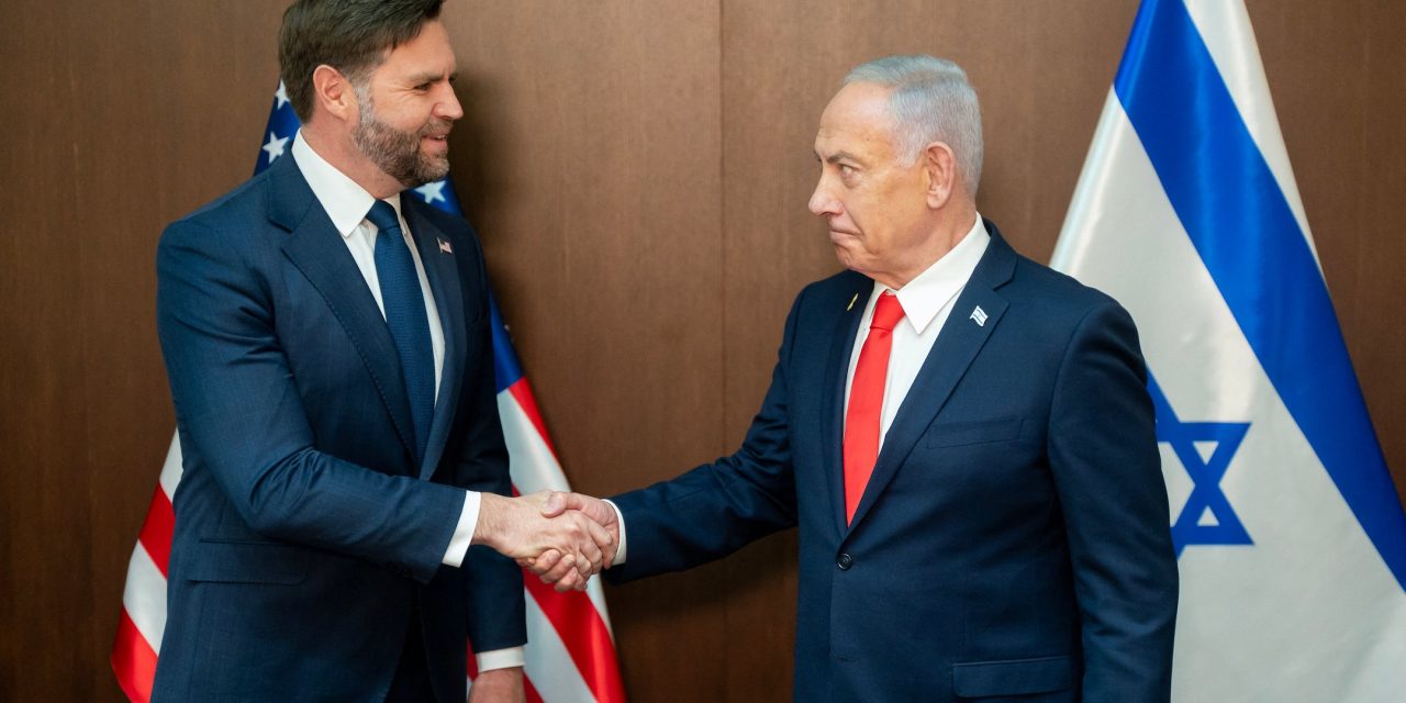 In Jerusalem, Vance and Netanyahu reject idea that Israel is a ‘vassal state’ of the US