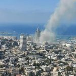 Haifa’s ‘Rocket Tower’ still damaged after Iranian missile strike; prosecutors work from cafés