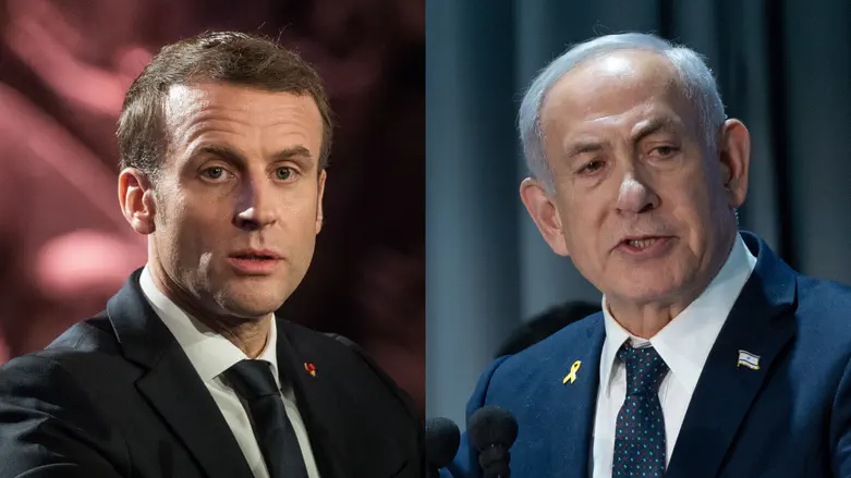 Netanyahu condemns Macron for calling Abbas ‘prince of peace’