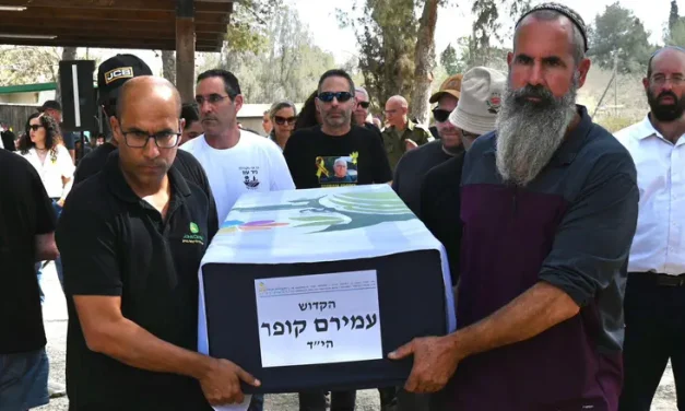 Amiram Cooper laid to rest in Nir Oz after two years in Hamas captivity