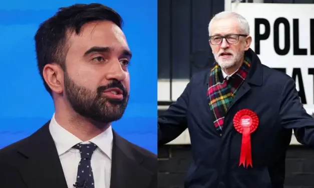 Former UK Labour leader Corbyn campaigns for Mamdani