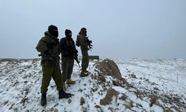 Watch: First snowfall on Mount Hermon’s peak