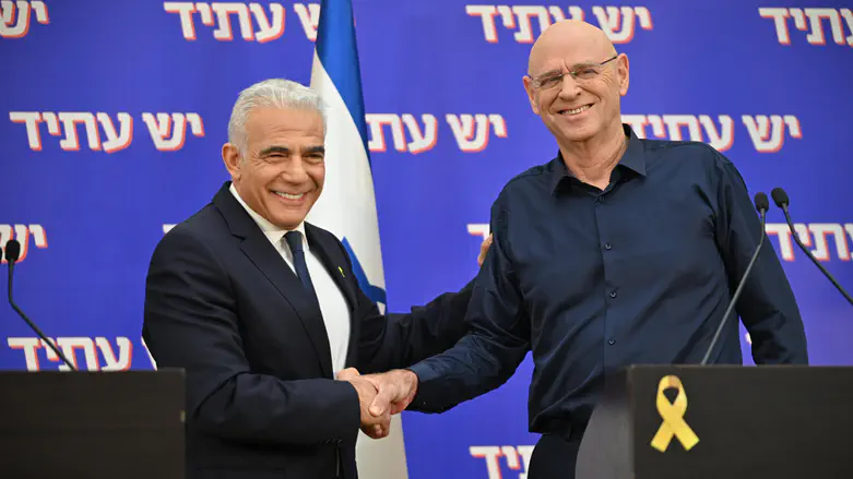 Yair Lapid’s new recruit: Maj. Gen. (res.) Noam Tibon