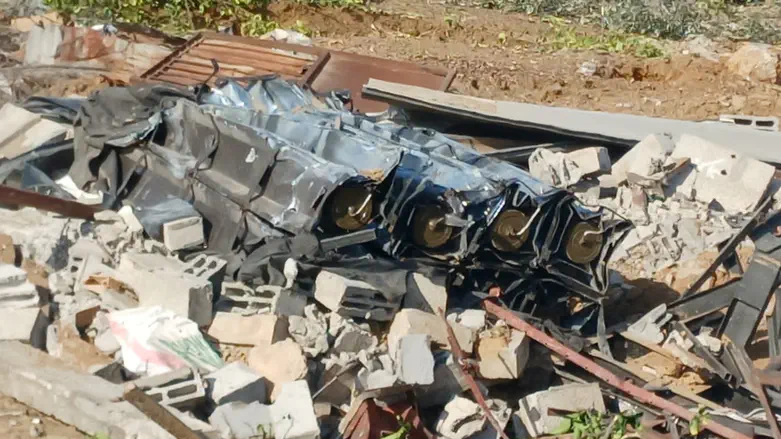 Footage reveals: Rocket launcher aimed towards Israel near Gaza’s ‘yellow line’