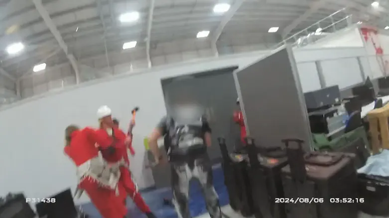 Watch: British police release footage of riot at Elbit factory