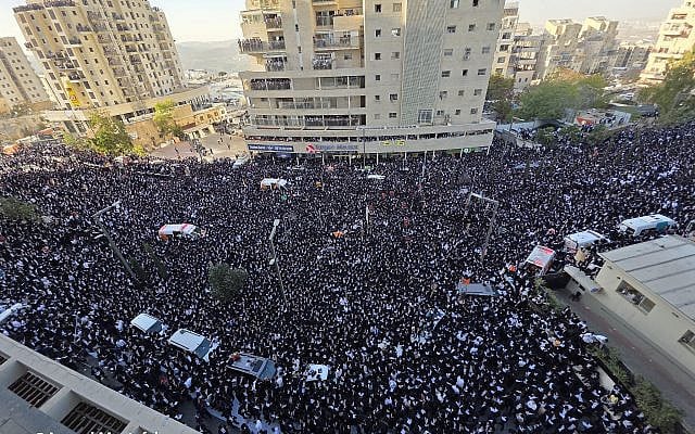 Avromi Mostofsky | Protesting or Praying?