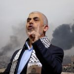 Freed Gaza hostage Eitan Mor shoots image of Hamas arch-terrorist Sinwar at gun range