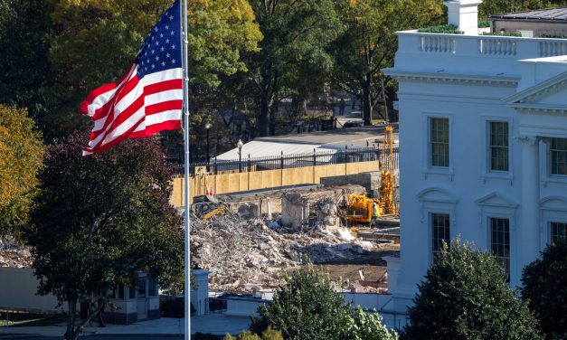 Trump unveils renovated Lincoln bathroom after East Wing demolition