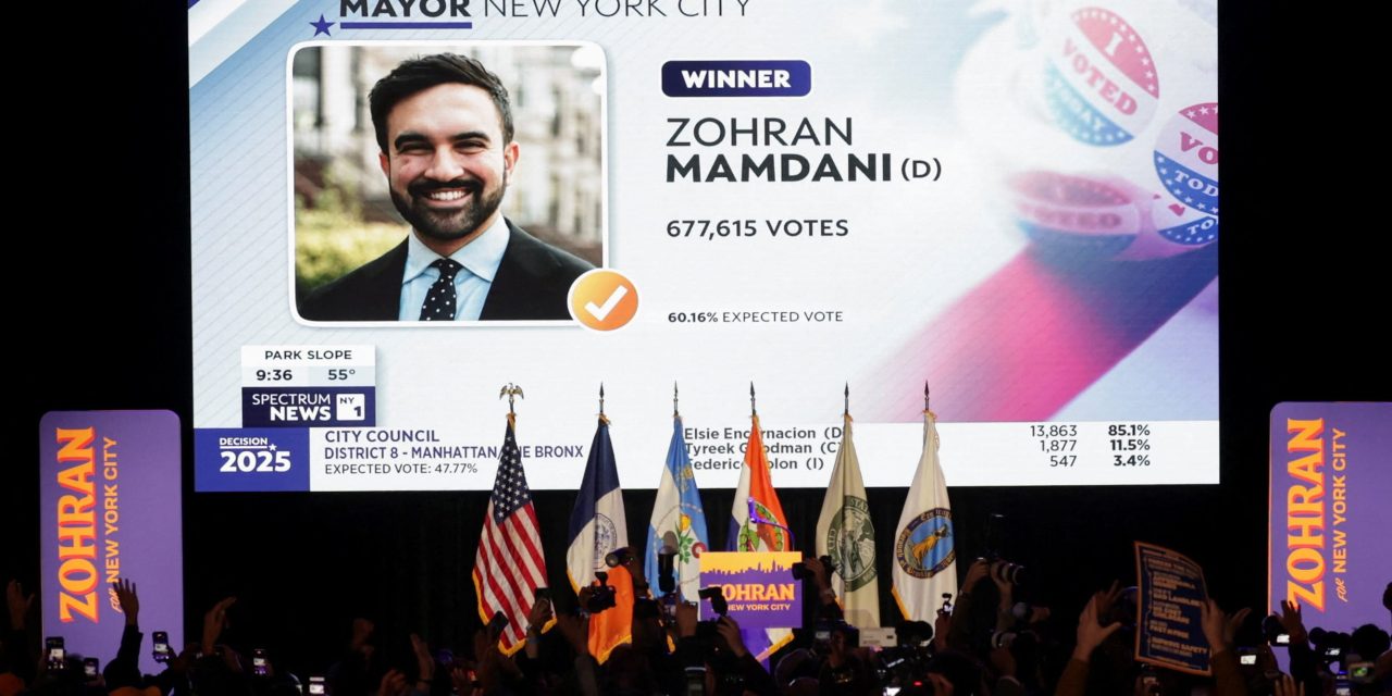 Zohran Mamdani defeats Andrew Cuomo to win New York City mayoral race