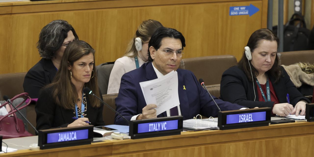 Danon: ISF must focus on disarming Hamas, not becoming another ineffective UN force