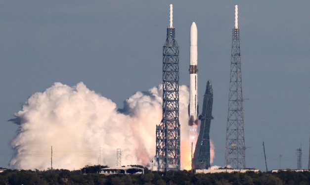 Blue Origin’s New Glenn rocket deploys Mars satellites, sticks booster landing