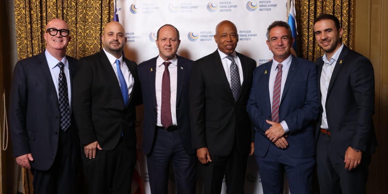 Eric Adams: “My love for Israel is not a momentary matter.”