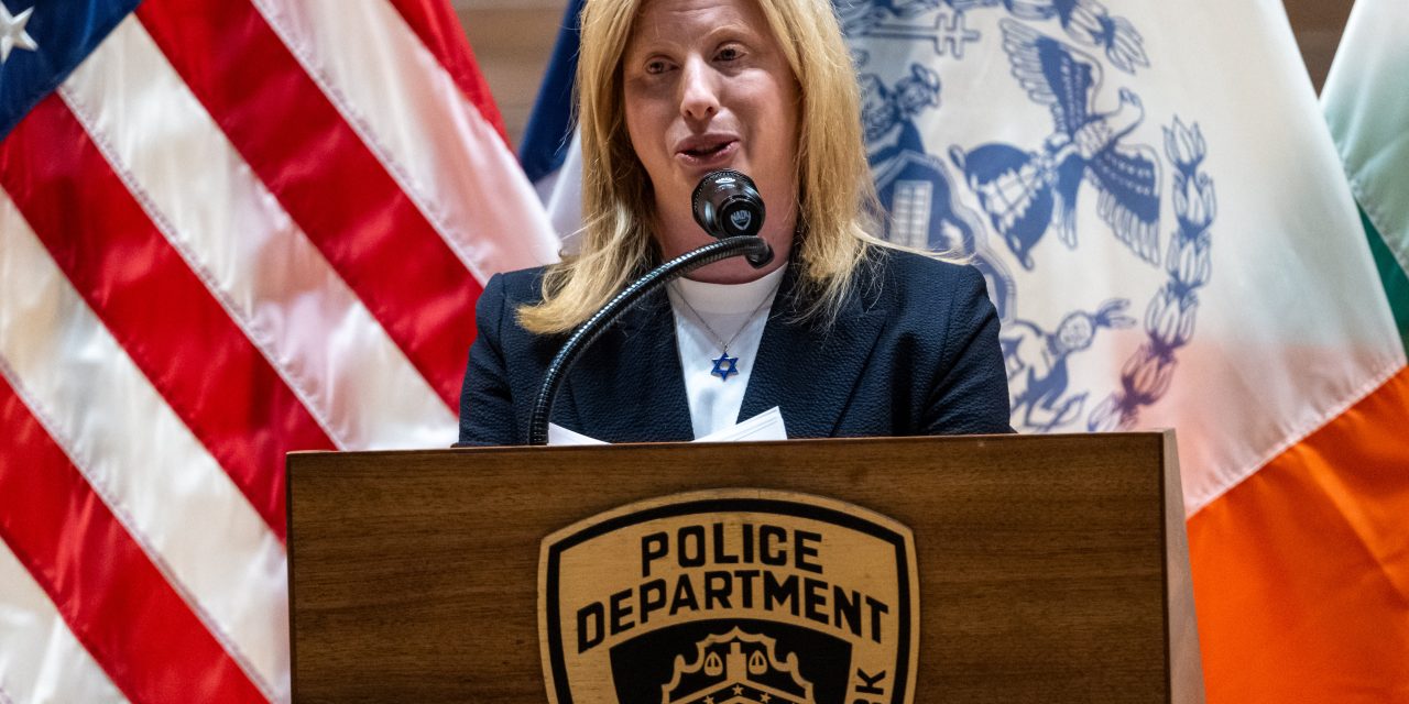 NYPD commissioner Jessica Tisch apologizes to Park East Synagogue over anti-Israel protest response