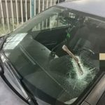 IDF pursues terrorist who threw iron rod at Israeli car in West Bank, driver not physically injured