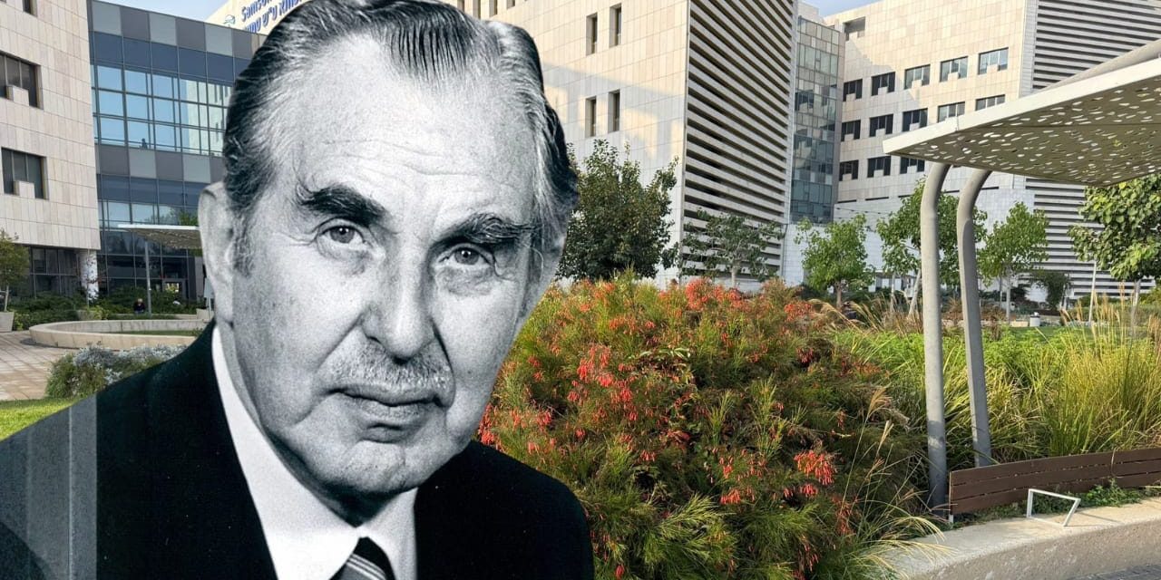 Dublin renames park, this hospital names garden for Chaim Herzog