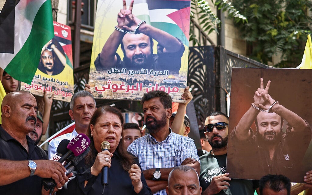 Buoyed by Trump, Marwan Barghouti’s wife presses Israel to free terror convict for peace