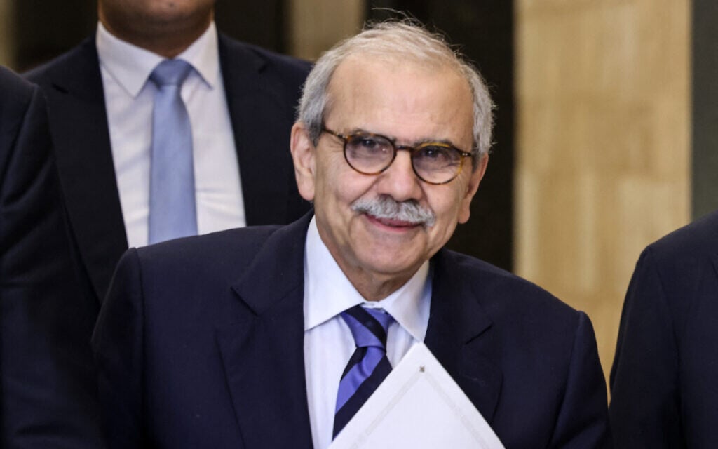 Lebanese prime minister accuses Israel of refusing to negotiate on border disputes