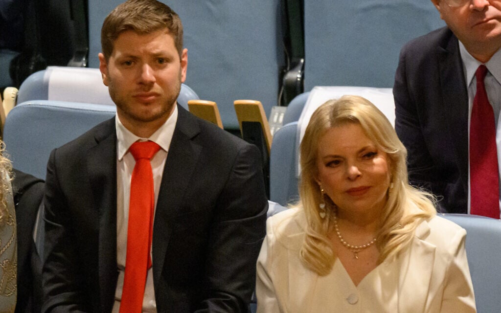 Netanyahu decries ‘slander’ of his wife and son by leading right-wing commentators