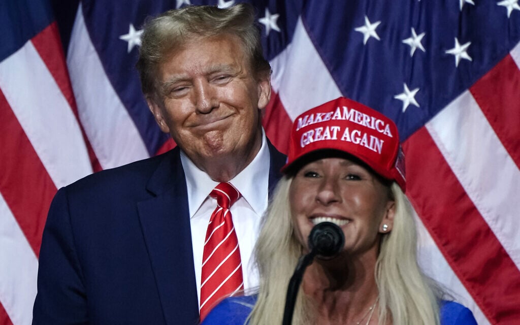 Trump breaks with ‘ranting lunatic’ Taylor Greene amid calls for Epstein file release