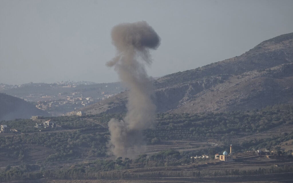 IDF carries out wave of airstrikes on Hezbollah sites across Lebanon