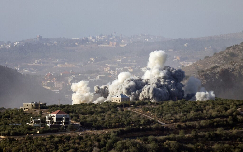 On truce anniversary, Israel strikes Hezbollah as Lebanese PM criticizes terror group