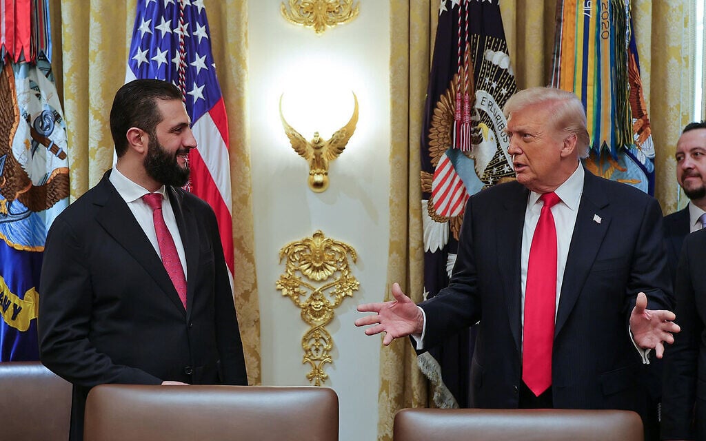 Warming Trump-Sharaa ties put Israel’s feet to fire on emerging Syria security deal