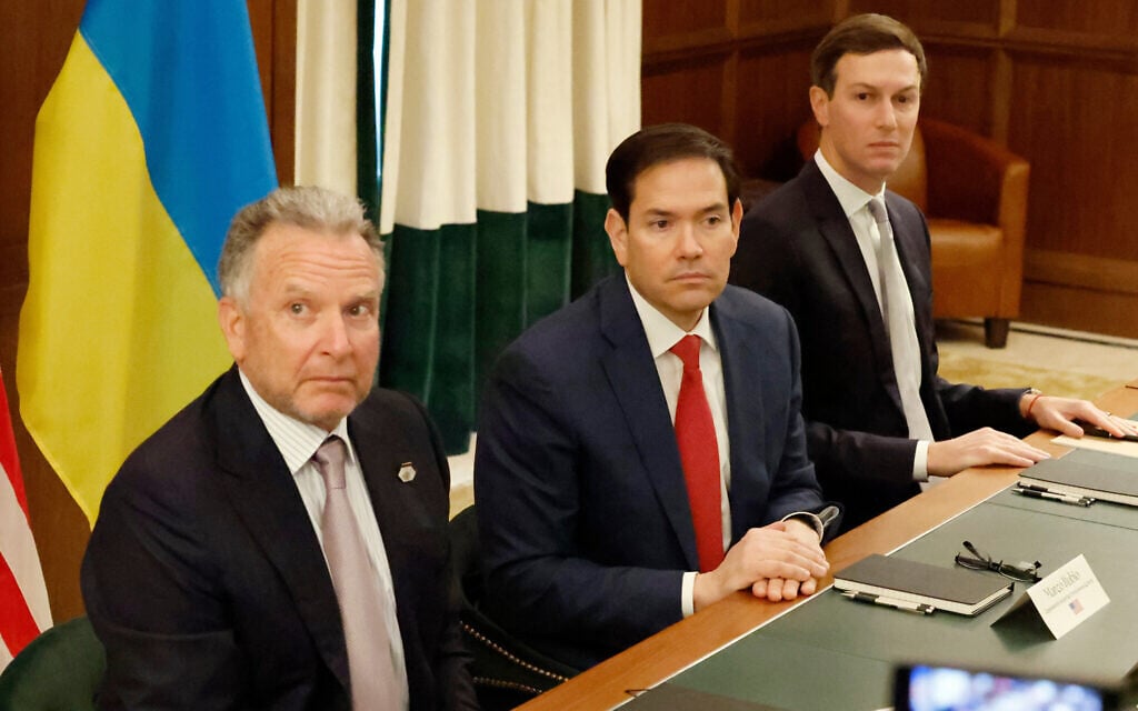 US seeks to allay Ukraine’s qualms over Trump’s peace plan in Florida talks