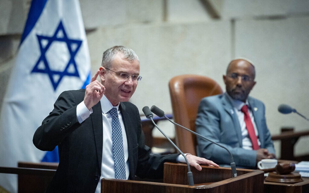 Levin says blocking judicial ombudsman from leading Sde Teiman probe would allow ‘cover-up’