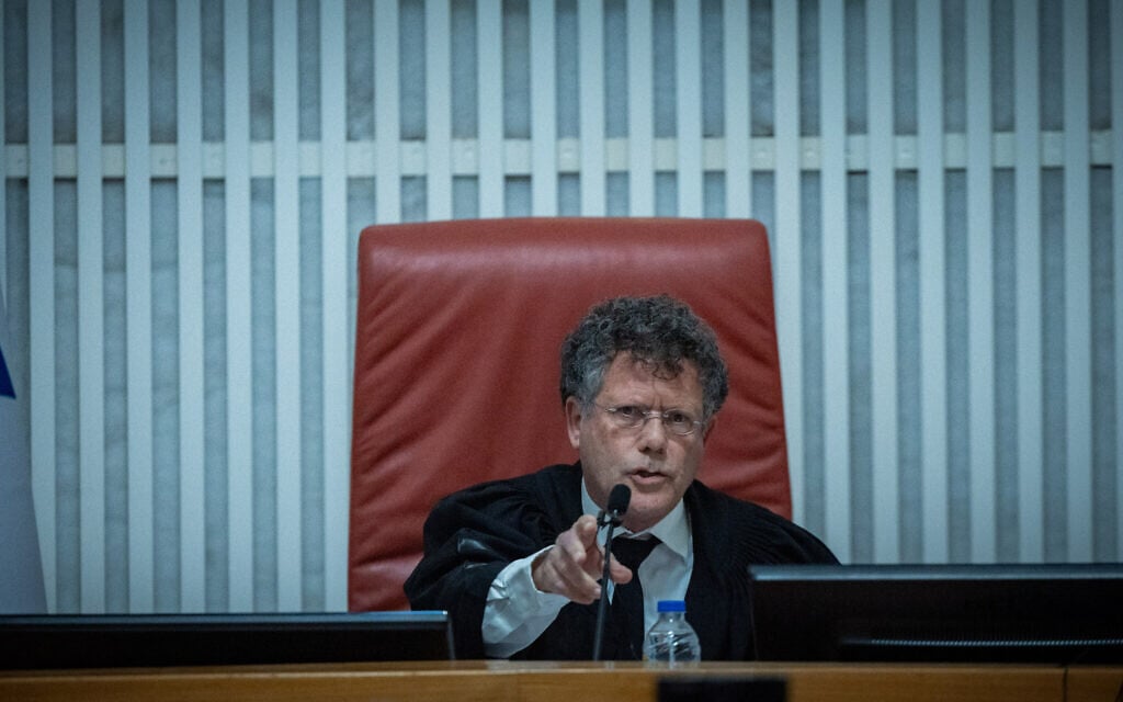 Chaos at Sde Teiman hearing as ex-facility guard calls High Court chief ‘trash, kapo’