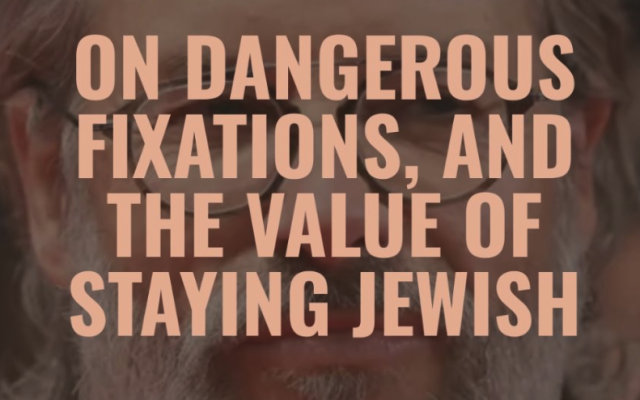 Peter Himmelman | On Dangerous Fixations, and the Value of Staying Jewish