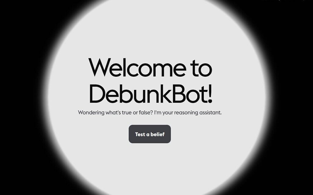 Researchers find AI ‘DebunkBot’ blunts belief in antisemitic conspiracy theories