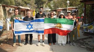 ‘Israel is not what the regime told us’: Iranian exiles visit Nova site, met Oct. 7 survivors