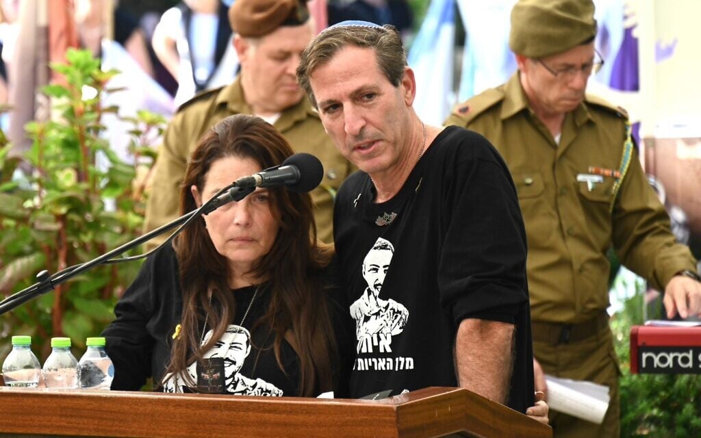 Ruby Chen’s eulogy for his son Itay: We salute you; those who failed you must take responsibility