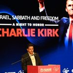 Charlie Kirk honored in Jerusalem as hundreds gather, including officials, clergy and Christians