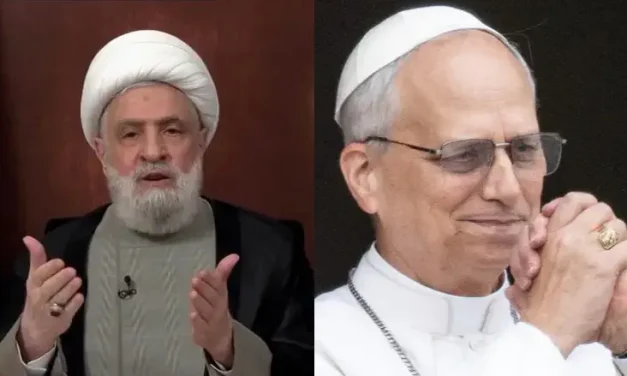 The Pope asks Europe to follow Lebanon. Good luck!