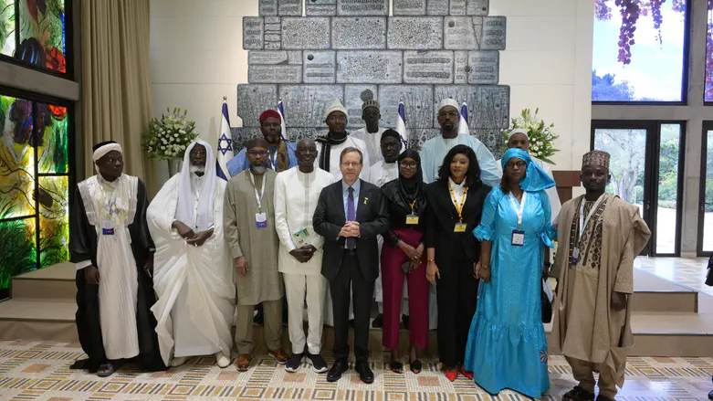Herzog meets with Muslim leaders from Africa | ‘A bridge of peace in our region’