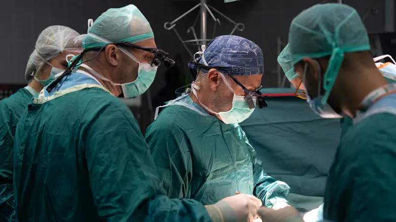 Operating room footage: Rare intestinal transplant performed at Beilinson Hospital