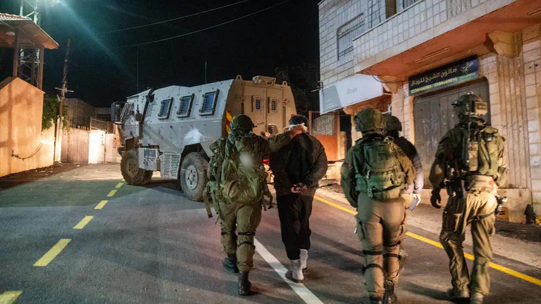 Extensive military operation in Samaria, dozens arrested, terrorist eliminated