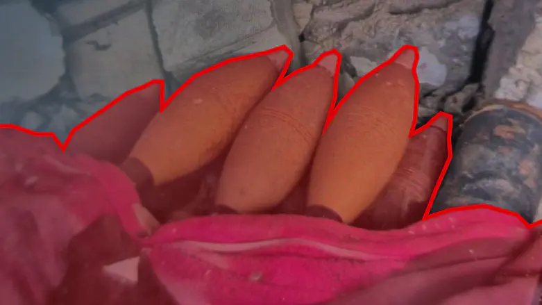 Face of terror in Gaza: Mortar shells found hidden in children’s blankets