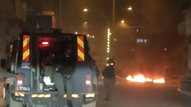 Riots in Na’alin during MK Sukkot’s tour