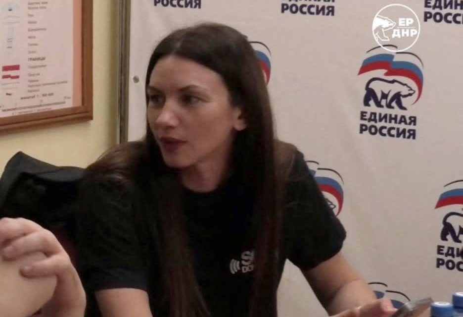 Woman suspected by France of spying has ties to Kremlin proxies, social media posts show