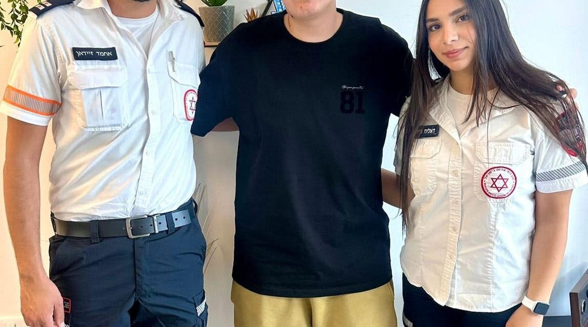 Saving life under fire in Haifa