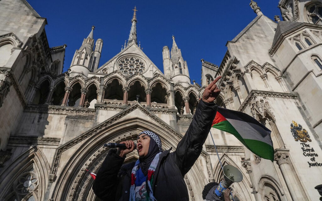 UK government lawyers defend Palestine Action terrorism ban at court challenge