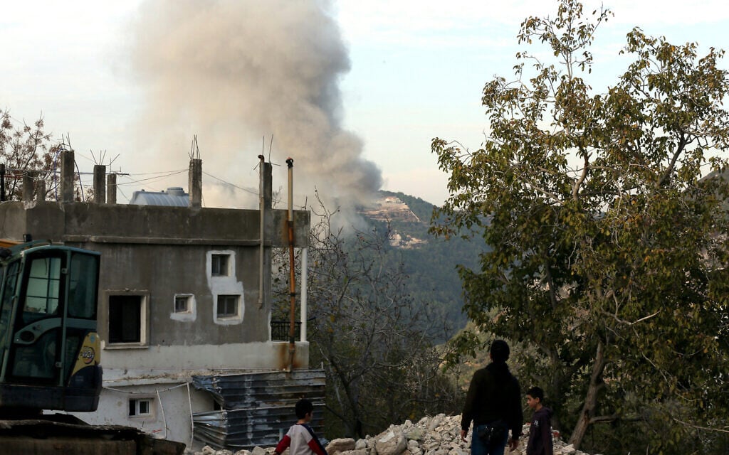 Israel launches strikes on Hezbollah targets day after direct talks with Lebanon