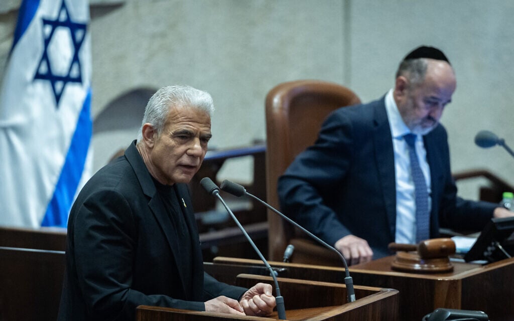 Knesset advances motion adopting Trump’s plan for Gaza; PM, coalition boycott vote