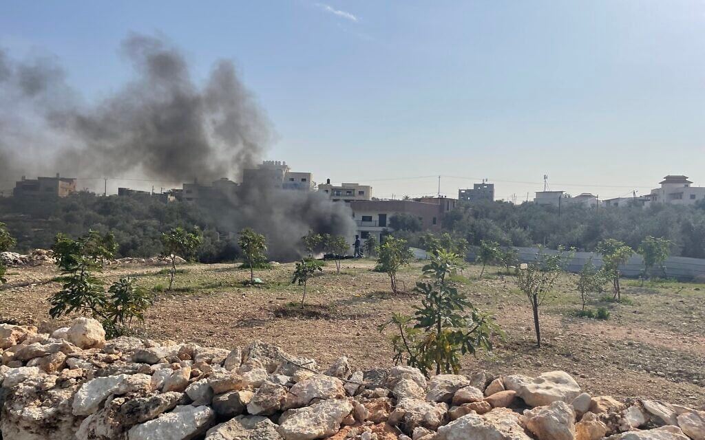 Environment minister requests $41 million to tackle polluting West Bank waste fires