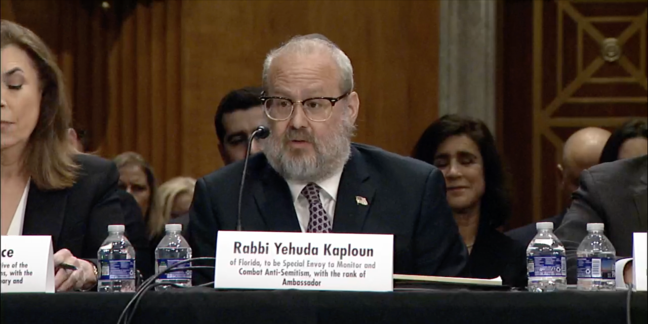 Senate Foreign Relations Committee advances Yehuda Kaploun as antisemitism envoy, with some dissent