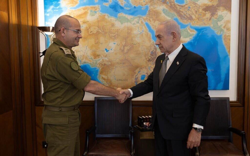 Netanyahu taps his military secretary, Roman Gofman, as next Mossad director